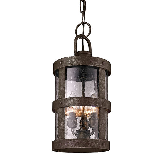 Troy Lighting Barbosa 3 Light Lantern, Aged Pewter - F3317-APW