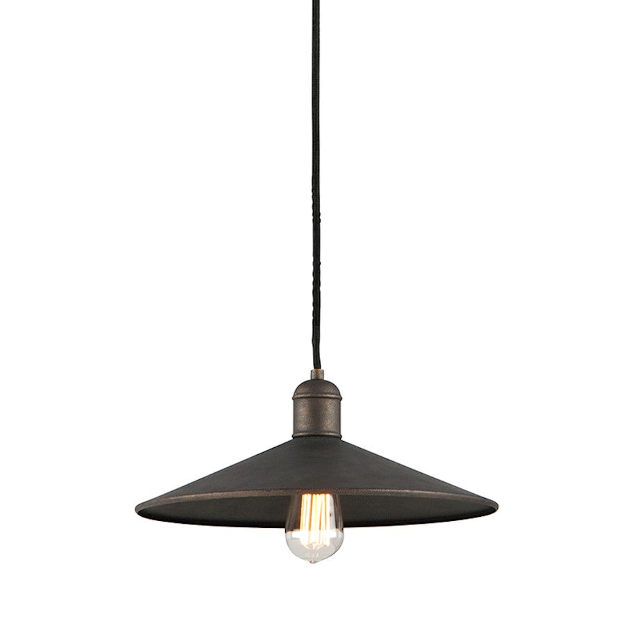 Troy Lighting Mccoy 1Lt Pendant, Small, Vintage Bronze/ - F5422-VBZ