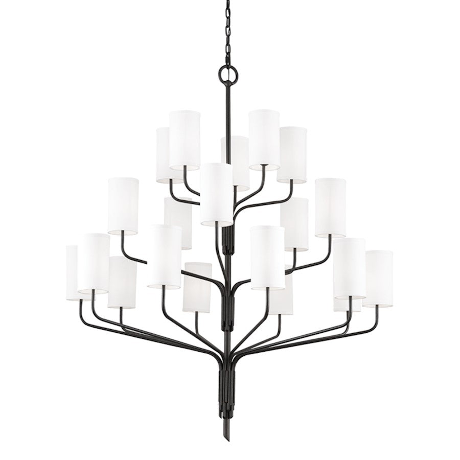 Troy Lighting Juniper 20 Light XL Chandelier, Juniper Bronze - F61720-JB