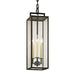 Troy Lighting Beckham 3 Light Lantern, Forged Iron/Clear - F6387-FOR