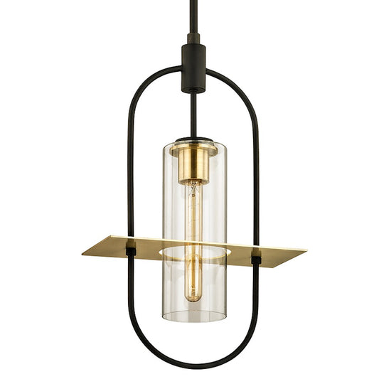 Troy Lighting Smyth 1 Light Pendant, Bronze Brushed Brass - F6397-TBZ-BBA