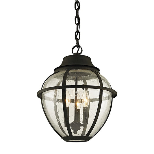 Troy Lighting Bunker Hill 3 Light Hanger, Bronze