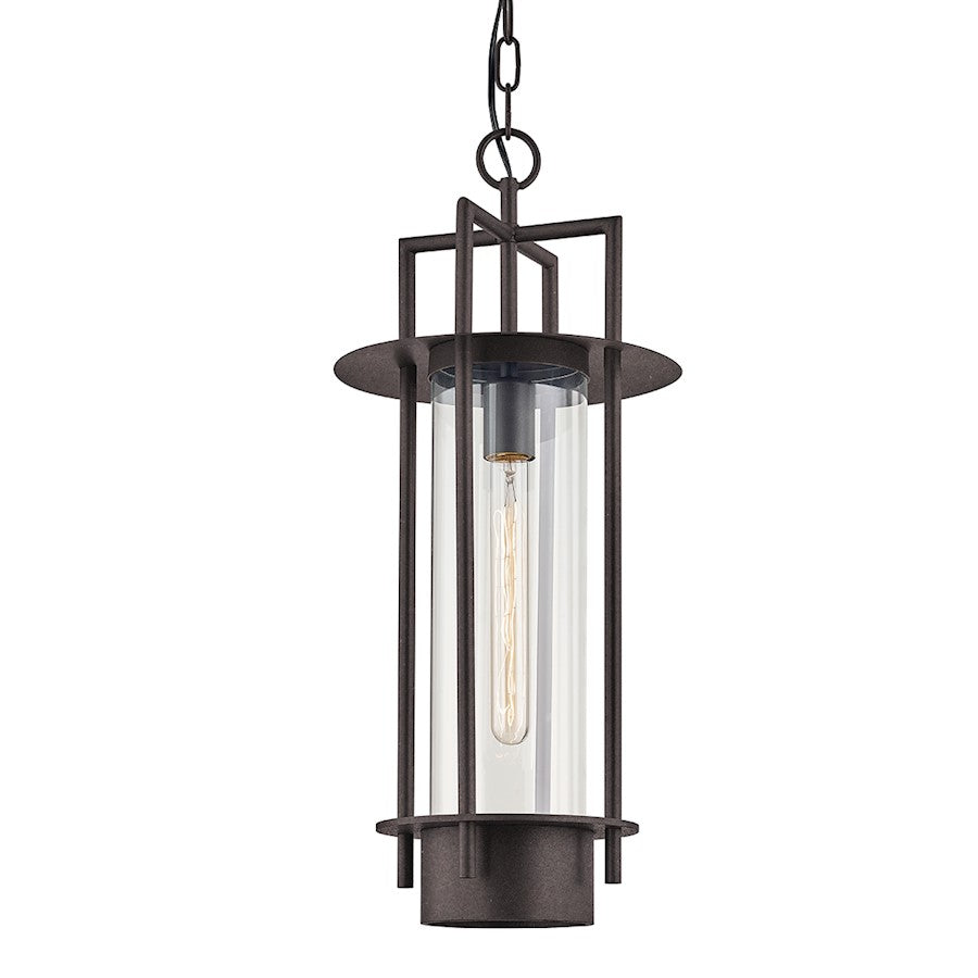 Troy Lighting Carroll Park 1 Light Lantern, Textured Bronze - F6817-TBZ