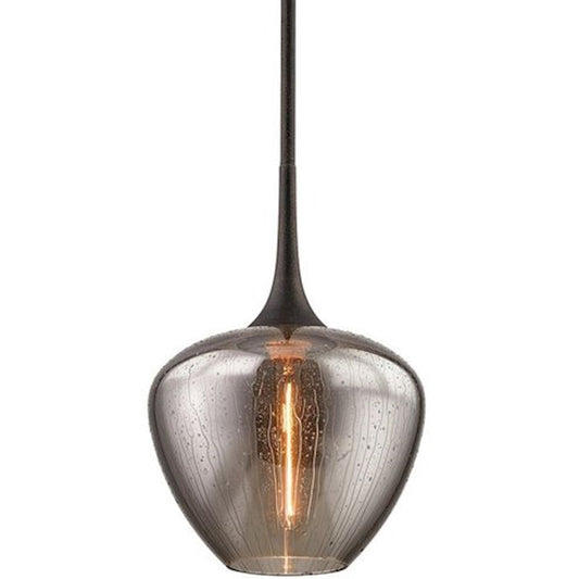 Troy Lighting West End 1 Light Pendant, Vintage Bronze - F7055-VBZ