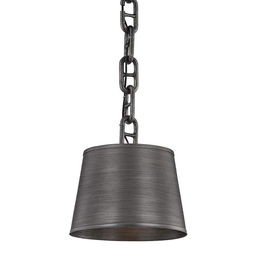 Troy Lighting Admirals Row 1 Light Pendant, Graphite - F7203-GRA