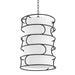 Troy Lighting Reedley 4 Light Pendant, Forged Iron - F8118-FOR