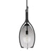 Troy Lighting Pacifica 1 Light 13" Pendant, Forged Iron/Smoke - F8313-FOR