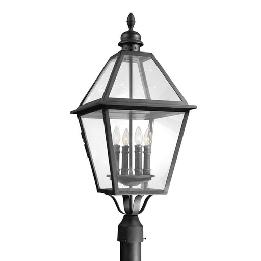 Troy Lighting Townsend 4Lt Post Mount, Extra Large, Bronze/Clear - P9626-TBK