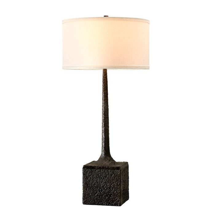 Troy Lighting Brera 1 Light Table Lamp, Tortona Bronze