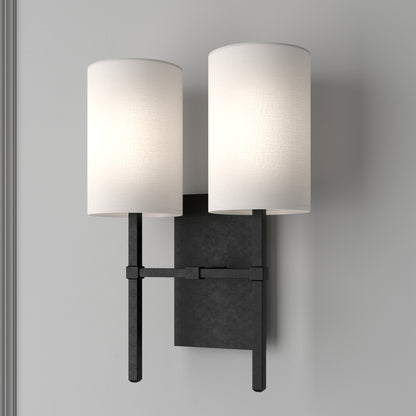 2 Light Wall Sconce