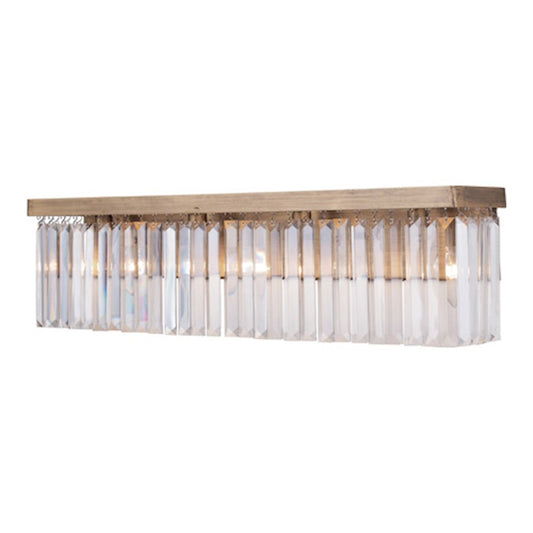 4 Light Bathroom Vanity Light, Havana Gold