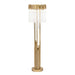 Varaluz Matrix 6-Lt Floor Lamp, Havana Gold/Clear - 309L06HG