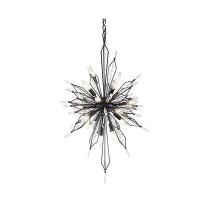 Varaluz Orbital 16-Light Foyer, Carbon - 311F16CB