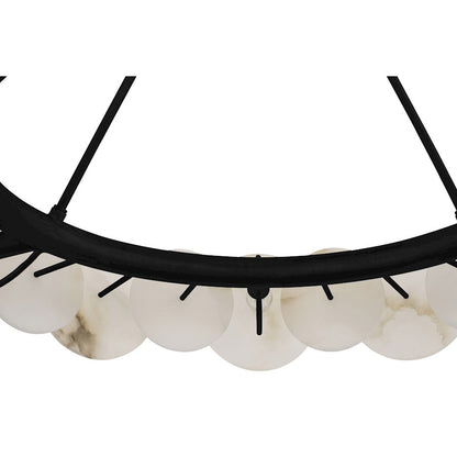 Cosmos Chandelier, Matte Black