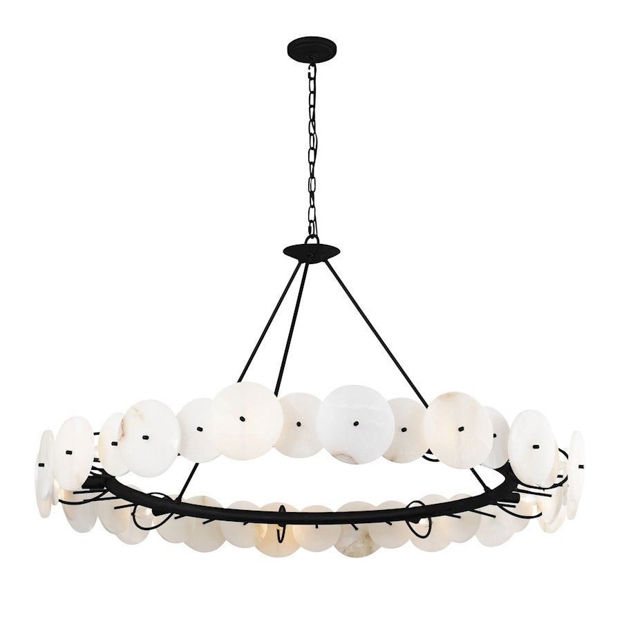 Cosmos Chandelier, Matte Black