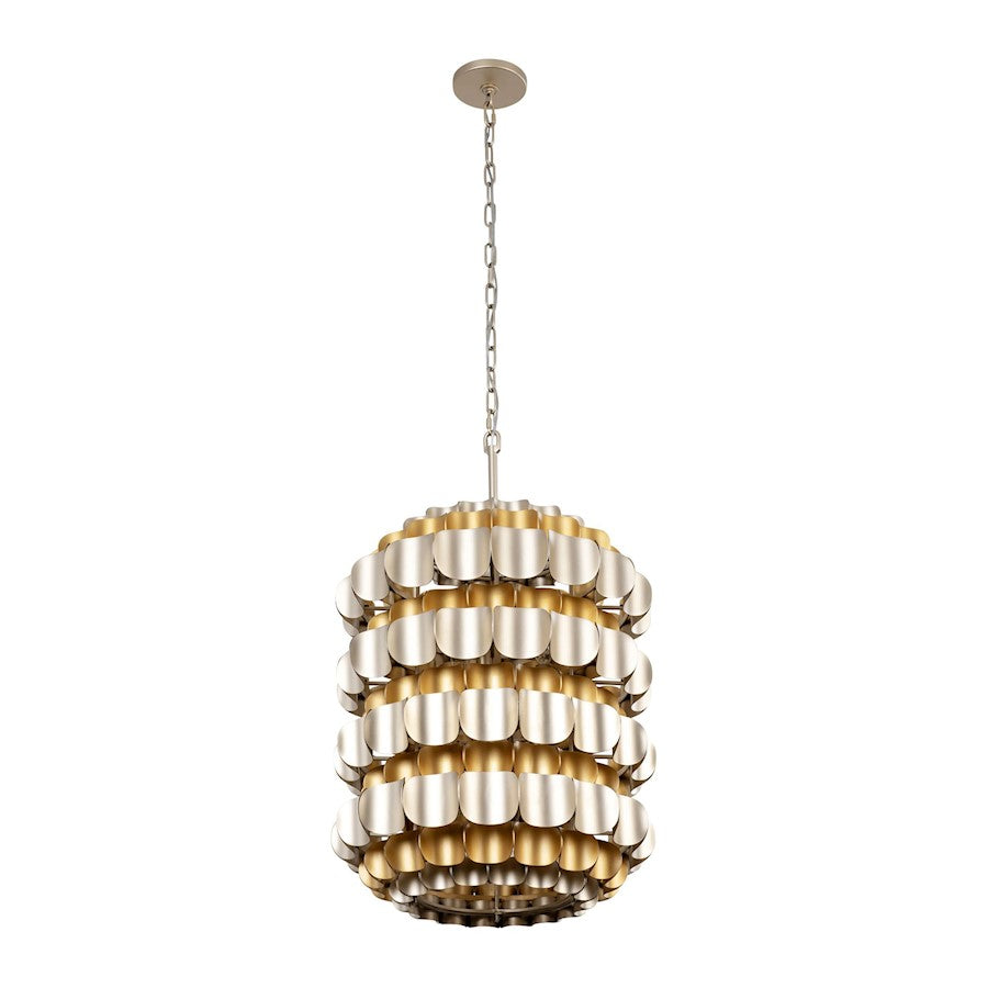 6 Light Foyer Pendant