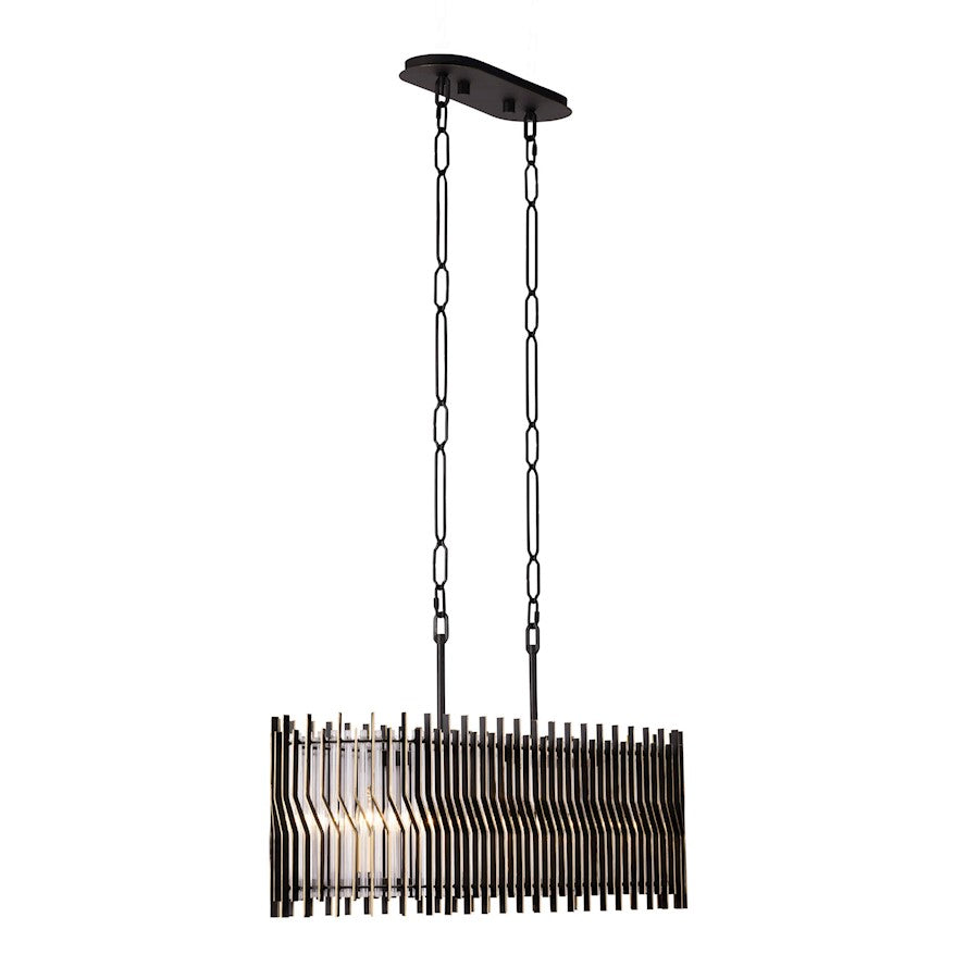 Linear Pendant, Black