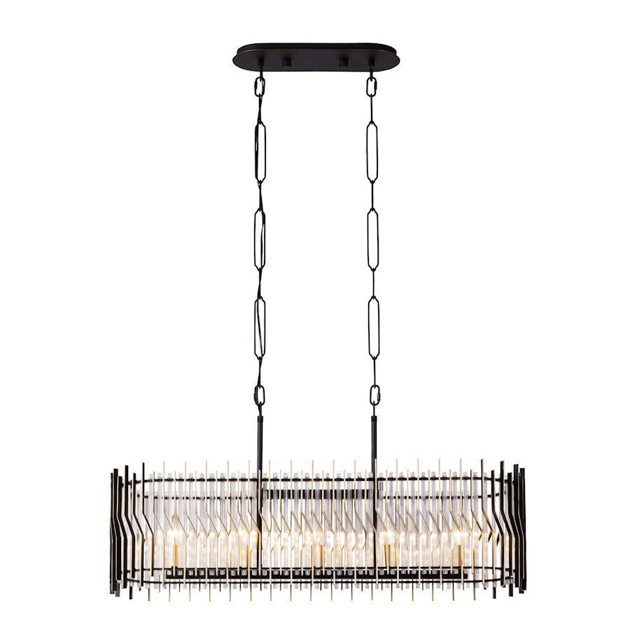 Linear Pendant, Black