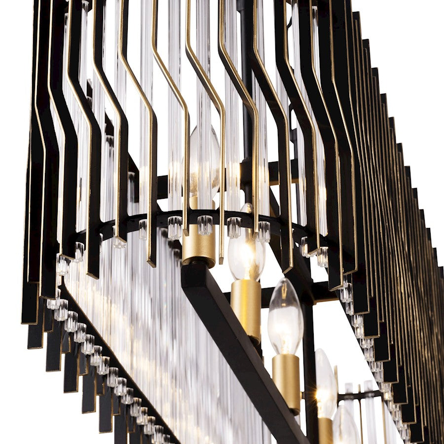 Linear Pendant, Black