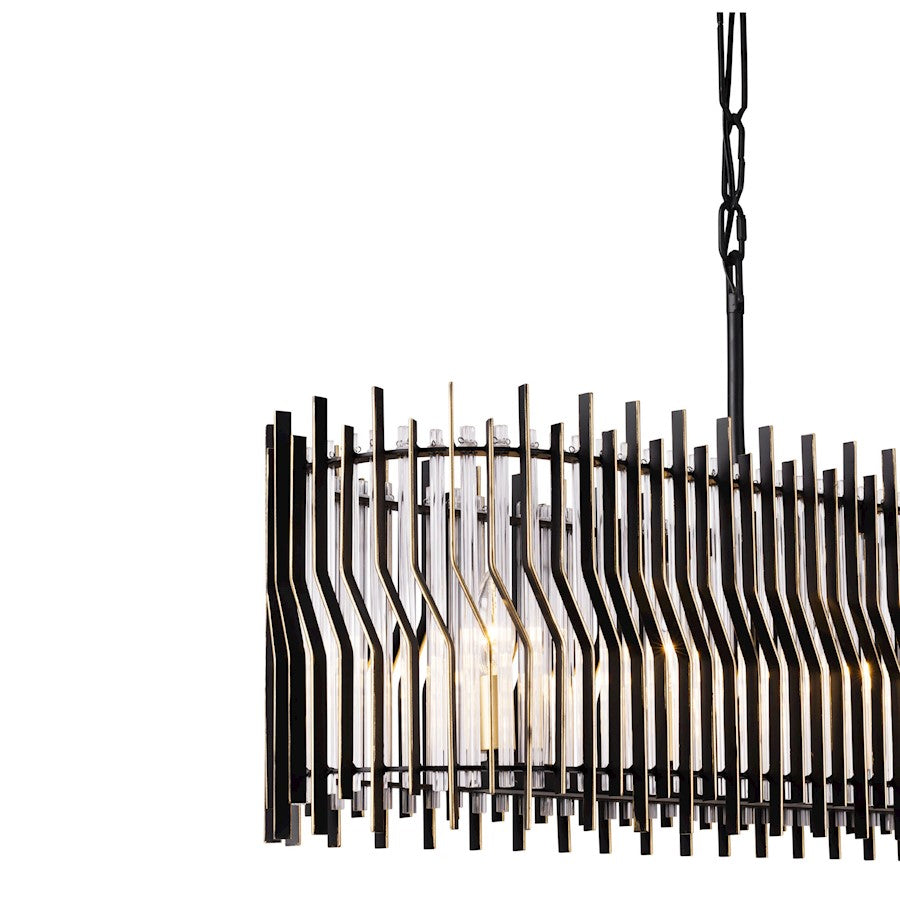 Linear Pendant, Black