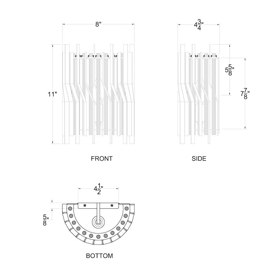 Row Wall Sconce