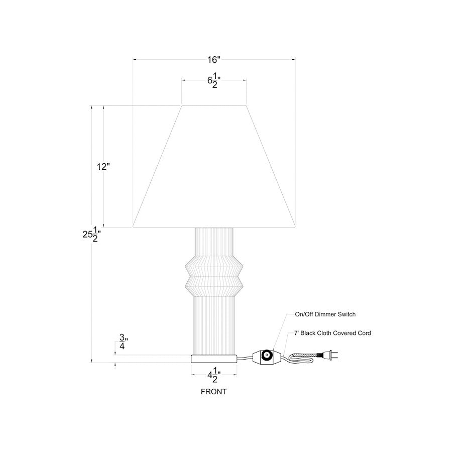 Primea 1 Lt Ceramic Table Lamp, Gold/Glazed Taupe/Taupe