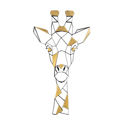 Varaluz Geometric Animal Kingdom Giraffe Wall Art - 425WA80