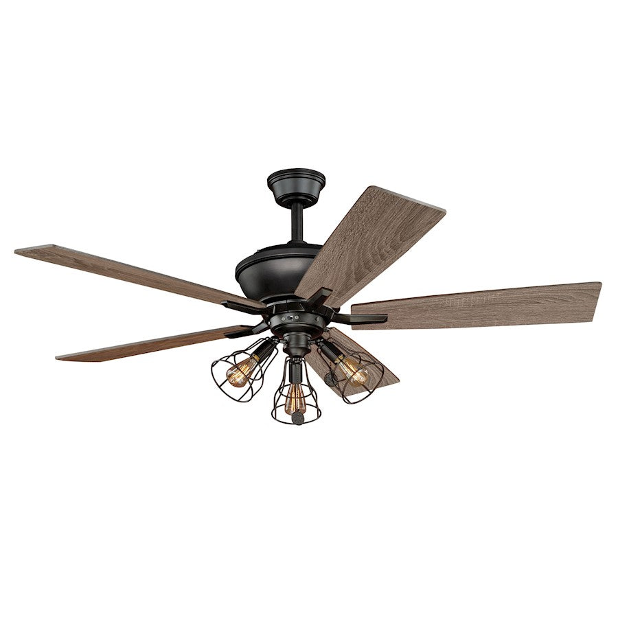 Vaxcel Clybourn Ceiling Fan, Bronze