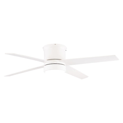 Vaxcel Erie 1 Light 52" Ceiling Fan, Matte White - F0107