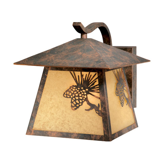 Vaxcel Whitebark Outdoor Wall Light, Olde World Patina