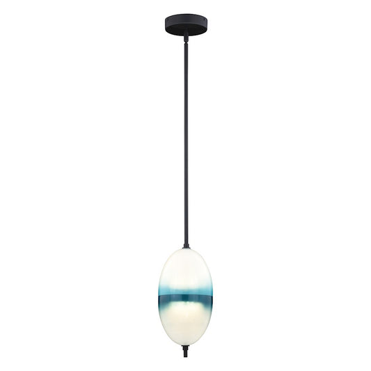 Vaxcel Somerset 1 Light 6" LED Mini Pendant, Bronze - P0319