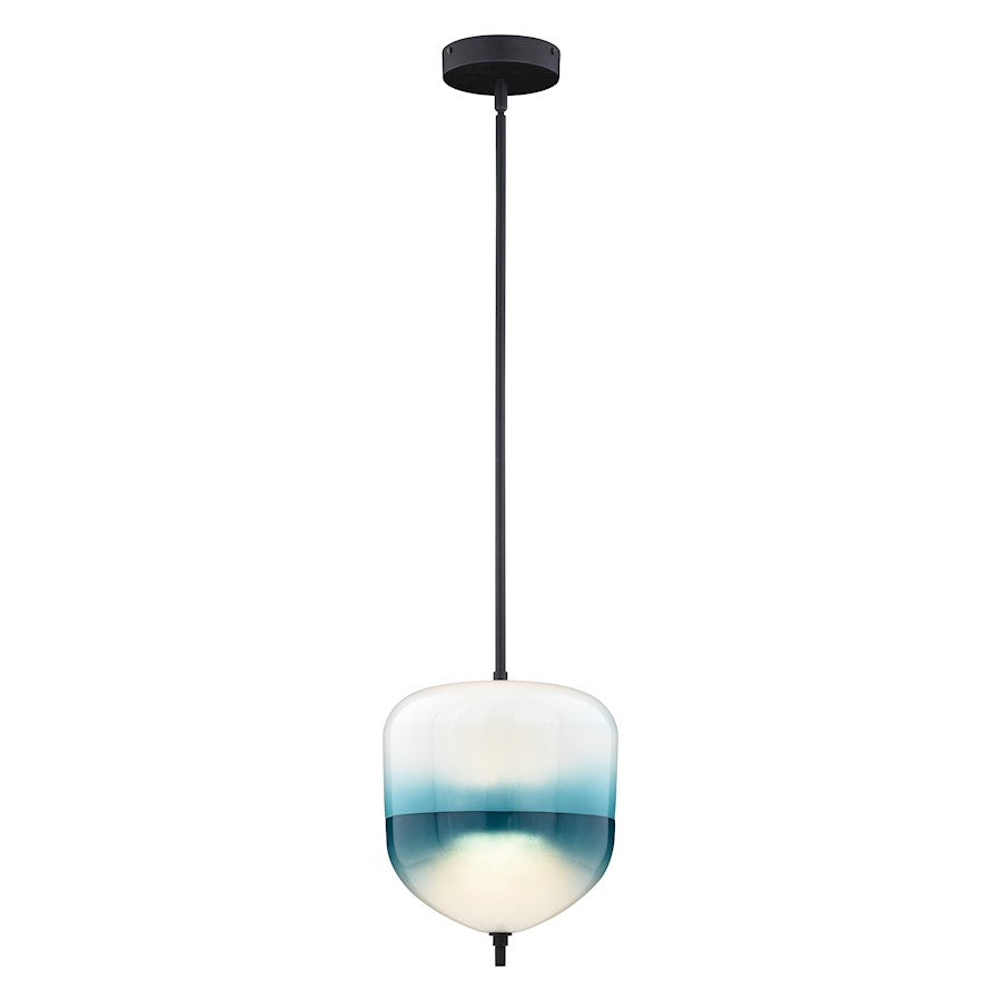 Vaxcel Somerset 1 Light 9.5" LED Mini Pendant, Bronze - P0320