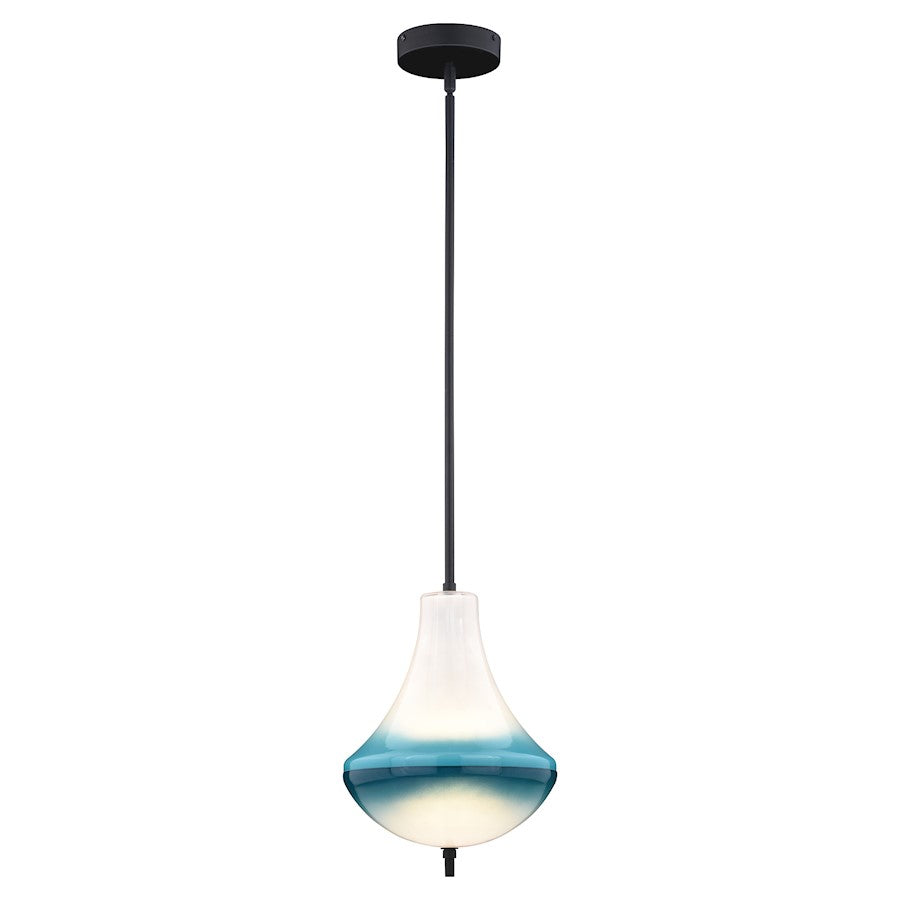 Vaxcel Somerset 1 Light 10" LED Mini Pendant, Bronze - P0321