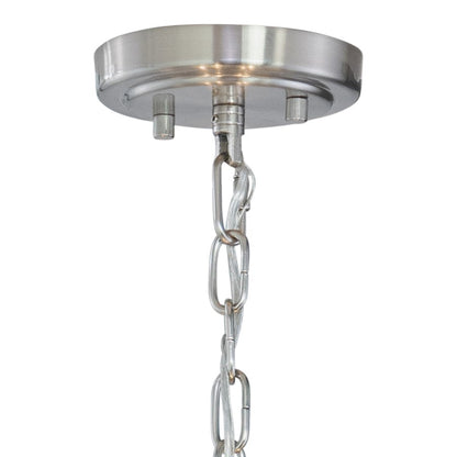 4 Light 16" Pendant, Nickel