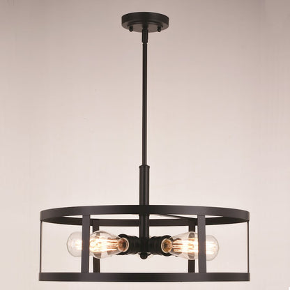 5 Light 20" Pendant, Oil Rubbed Bronze