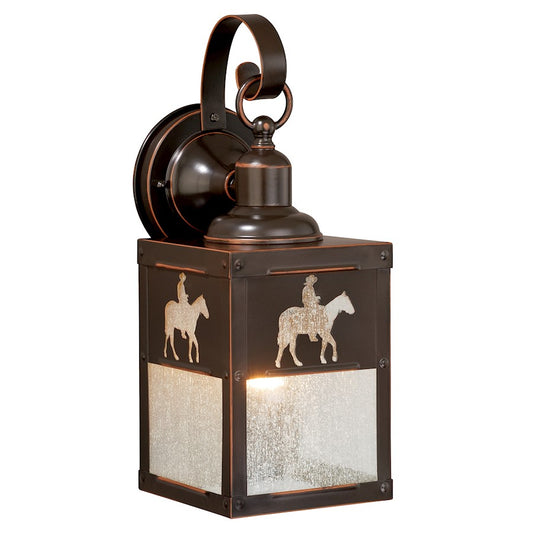 Vaxcel Trail Outdoor Wall Light, Burnished Bronze