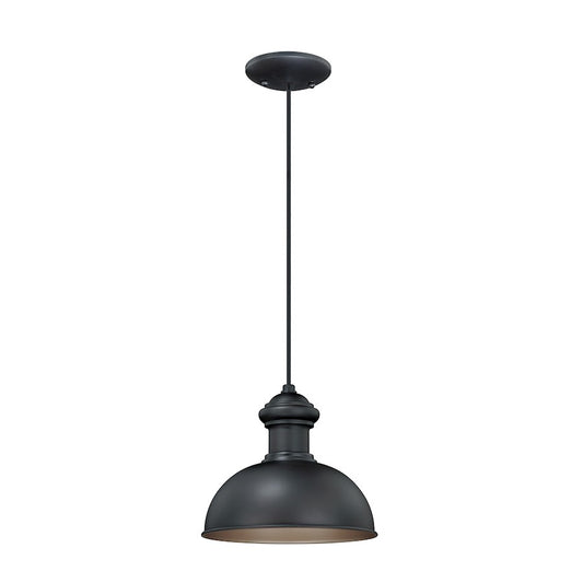 Vaxcel Franklin Outdoor Pendant, Oil Burnished Bronze/Light Gold