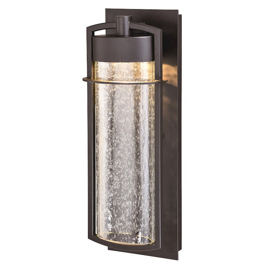 Vaxcel Logan Outdoor LED Wall Light, Carbon Bronze