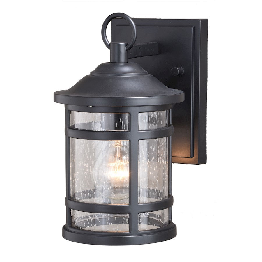 Vaxcel Southport 1 Light 5.5" Outdoor Wall Light, Black - T0522