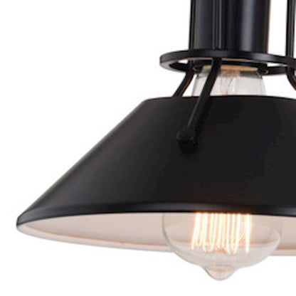 3 Light Bathroom Vanity Light, Black