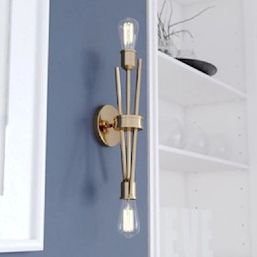 2 Light 16.75" Wall Sconce