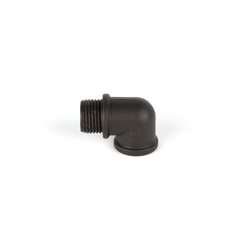 WAC Landscape Extension Rod L-Coupler Accent or Wall Wash, Black - 5000-LCO-BK