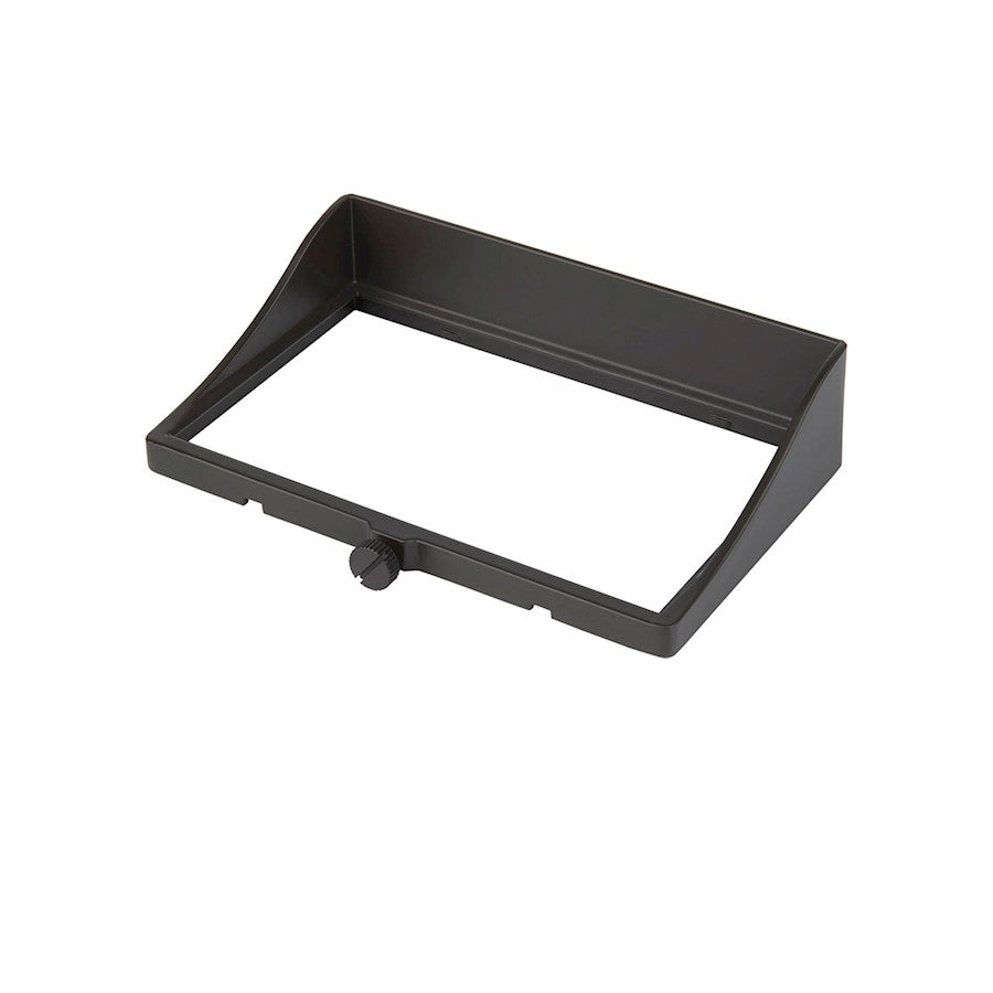 WAC Landscape Horizontal Hood Glare Control Wall Wash, BS/BZ - 5220-HSHR-BBR