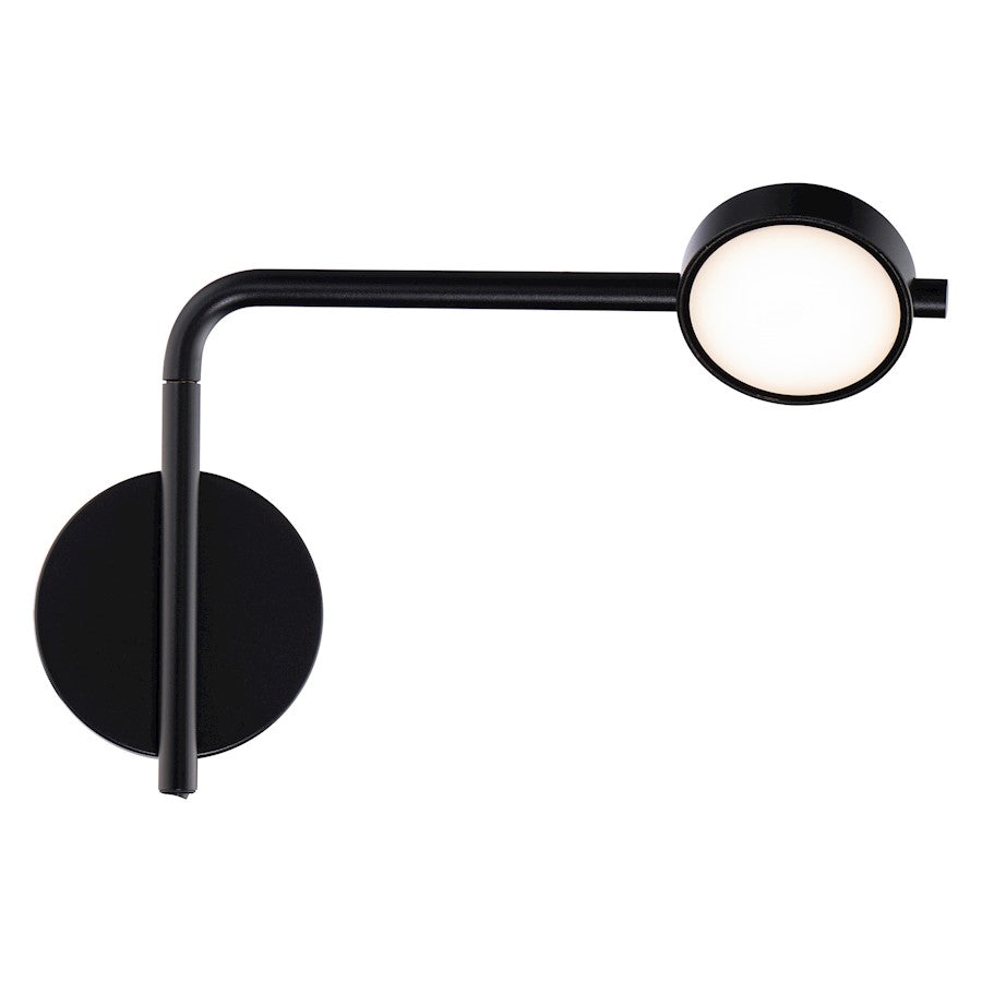 WAC Lighting Dweled Loyd 11" LED Reading Light 3000K, Black Aged Brass