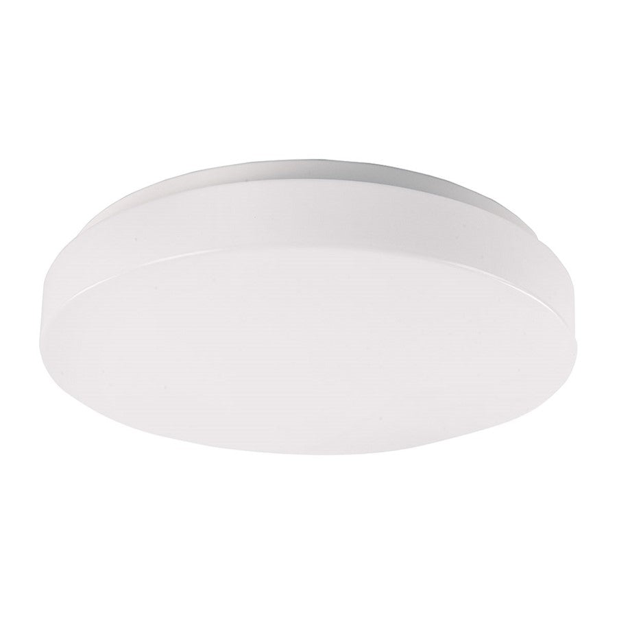 WAC Lighting Blo 15" LED Energy Star Flush Mount, White - FM-115G2-30-WT