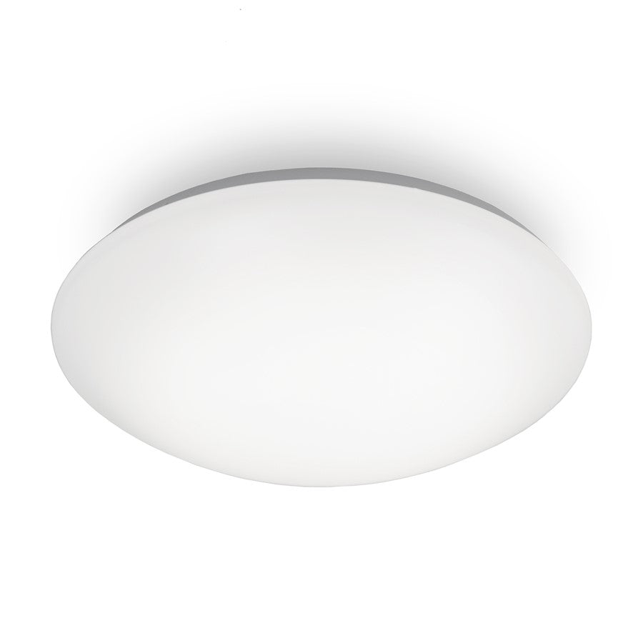 WAC Lighting Glo 14" LED Energy Star Flush Mount, White - FM-214-30-WT