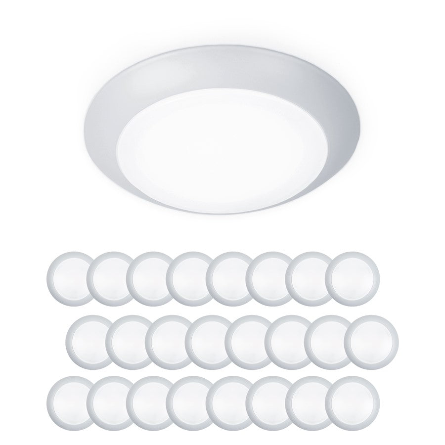 WAC Disc 4" LED ES Flush & Retrofit Kit, White (Pack of 24) - FM-304-930-WT-24