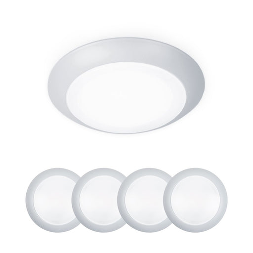 WAC Disc 4" LED ES Flush & Retrofit Kit, White (Pack of 4) - FM-304-930-WT-4