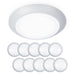 WAC Disc 6" LED ES Flush & Retrofit Kit, White (Pack of 10) - FM-306-930-WT-10
