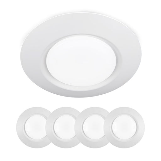 WAC I Can't Believe LED ES Flush, White (Pack of 4) - FM-616G2-930-WT-4